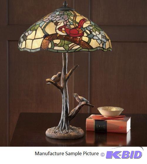 Stained Glass Cardinal Lamp - A must-have for...