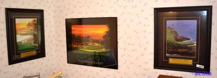 lot 140 image: 4 Framed Motivational pieces of art in main l...