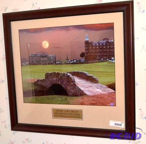 lot 141 image: &quotWhere Golf Began" print St Andrews...