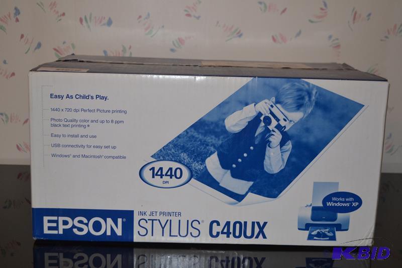 lot 148 image: New in box&nbspEpson Stylus C40UX - Printer ...
