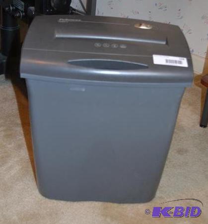 lot 156 image: Fellowes Paper shredder- works...