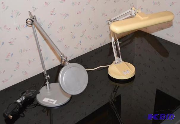 lot 182 image: 2 Desk Lamps one is LED...