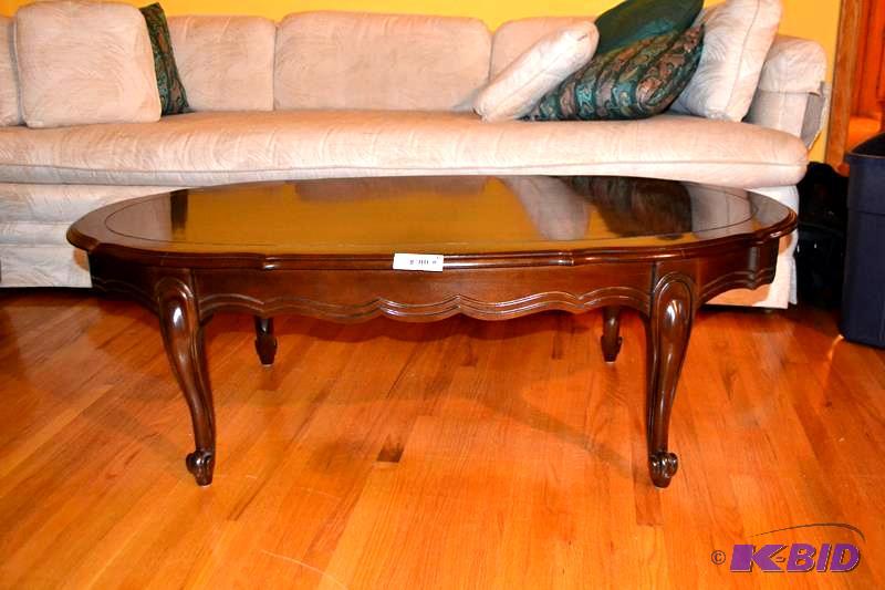lot 196 image: Retro Couch on main level near front door. In...