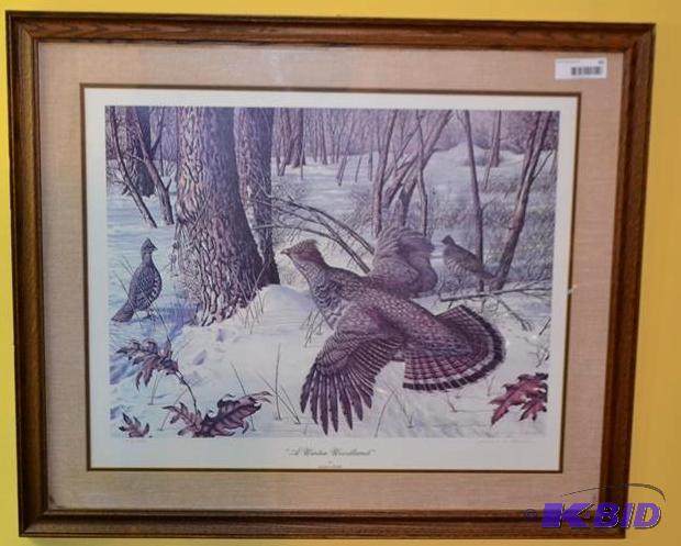 lot 42 image: Signed limited edition print by Donald Blais&...