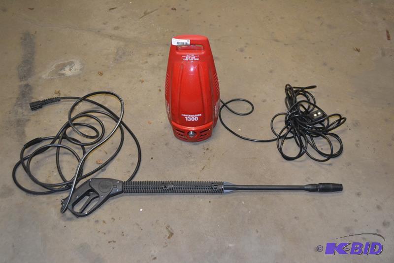 lot 72 image: Pressure washer - Powerwasher 1300...