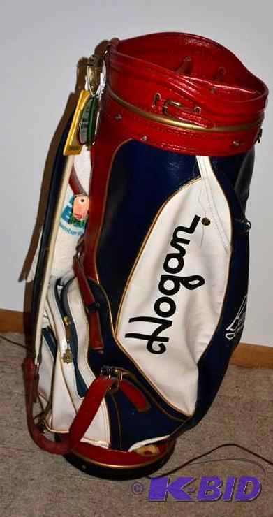 lot 91 image: Great condition Ben Hogan Golf bag - looks un...