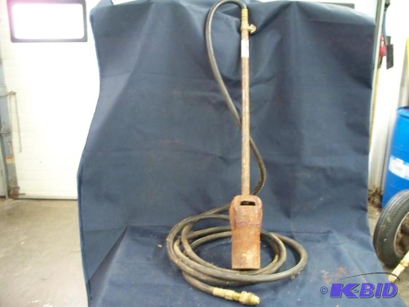 lot 62 image: Gas torch or flame thrower...