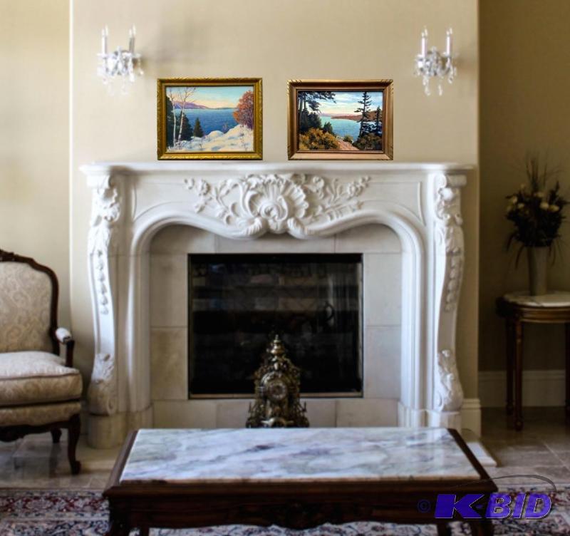 lot 10 image: Original  Antique Oil Framed & Signed