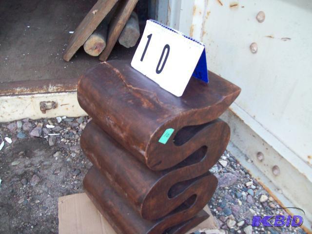Wooden Accent Piece, Has crack in Top...