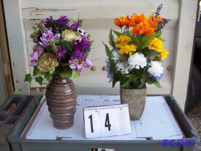 Pair of Flower Vases...