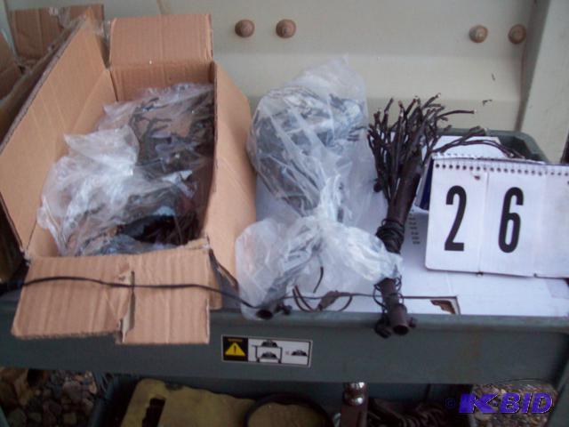 3 Brown Lighted Branches, No Transformers...