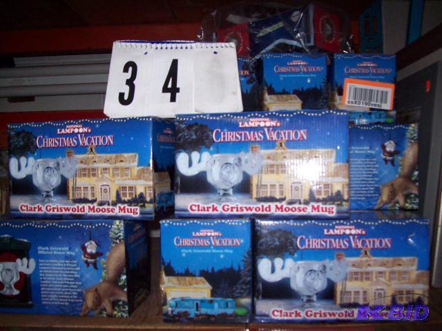 Clark Griswold Chrismas Vacation Moose Mugs, ...