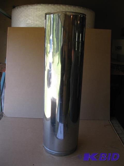 lot 21 image: Stainless Steel insulated exterior woodstove ...