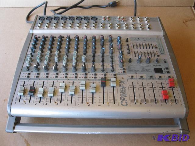 lot 22 image: Crate Audio CPM8FX mixing station...