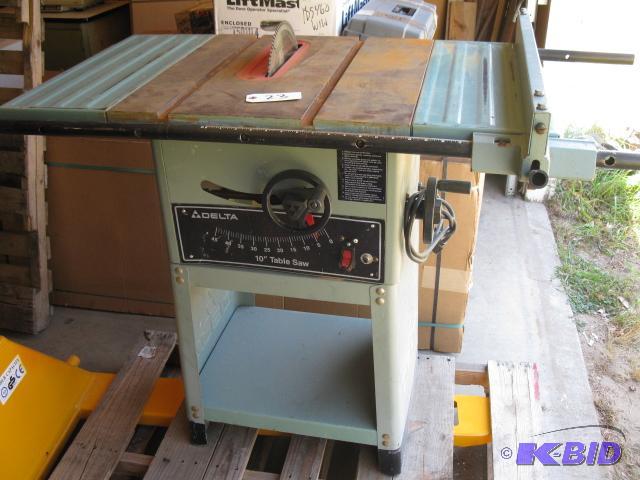 table saw delta 10 inch