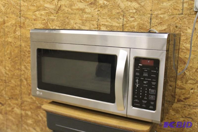 NEW LG 1.8 CU. FT. OVER THE RANGE MICROWAVE OVEN