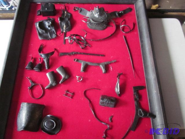 Large lot of Johnny West accessories, includi...