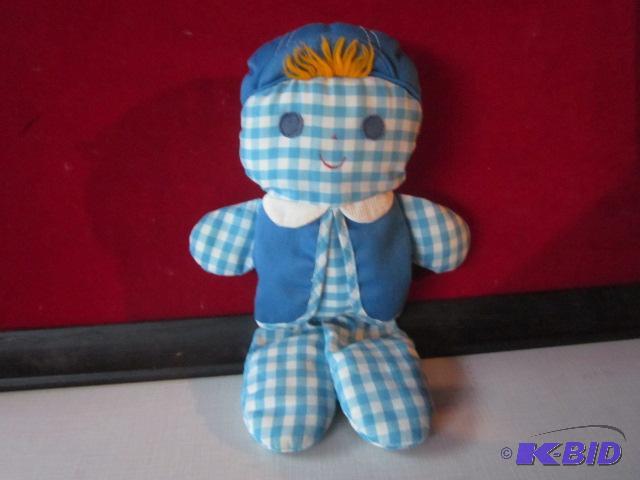 Vintage 1977 Fisher Price Cholly Lolly gingha...