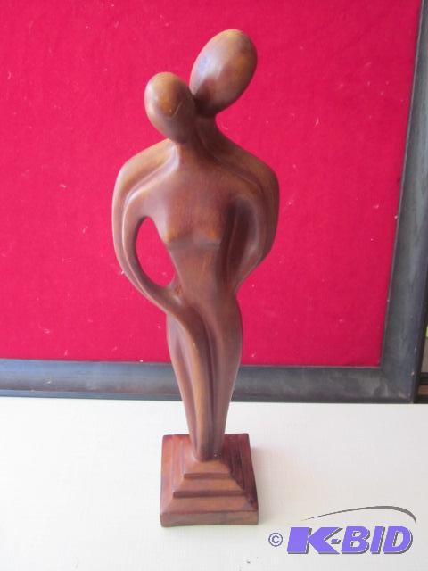 13 inch faux wood composite statue.&nbsp...