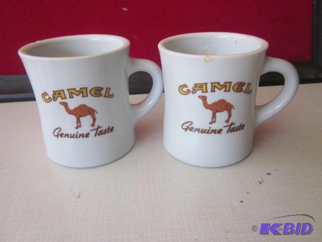 Pair of vintage Camel mugs....
