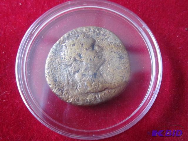 Ancient Roman Bronze Coin Aureus Coin of Empe...