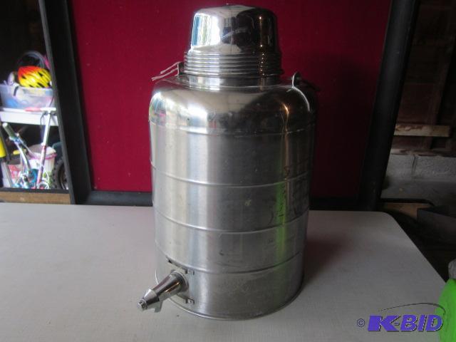 Large 18 inch stainless steel hot or cold liq...