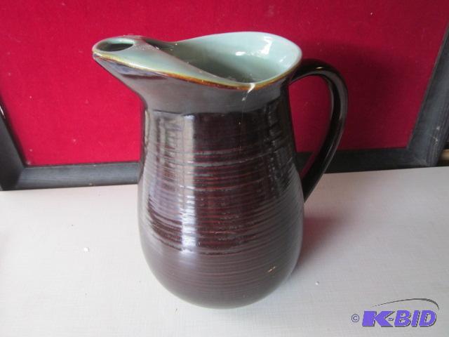 Village green with brown 12 inch unmarked Red...
