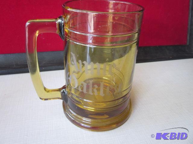 Depression glass auburn colored Annie Oakley ...