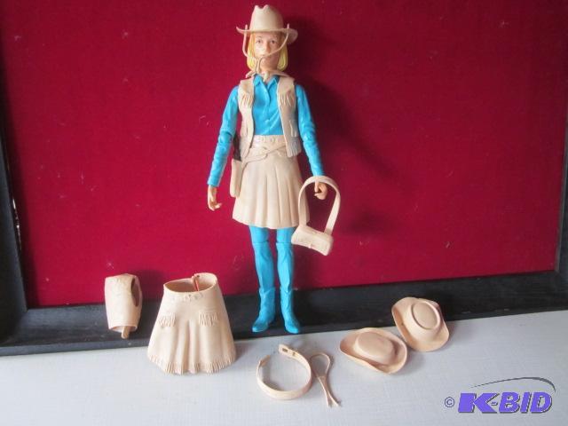 1965 Marx Jane West action figure, complete w...