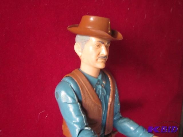 1965 Marx Johnny West Sheriff Garrett with gu...