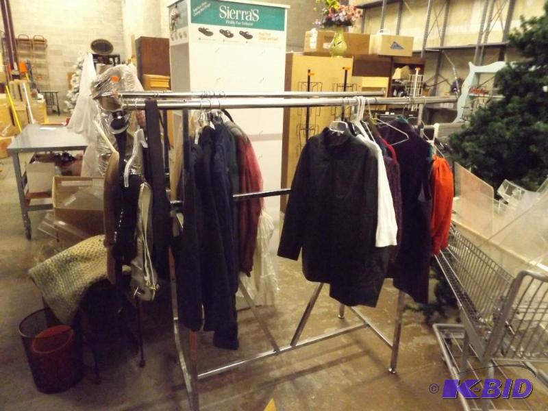 Metal Adjustable Rack, double sided. Approx 2...