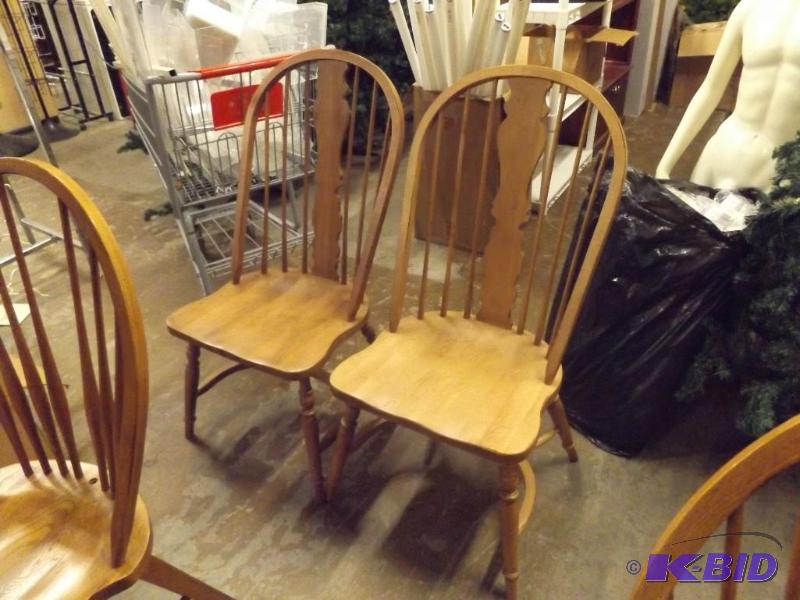 Pair of Wooden Dining room chairs...