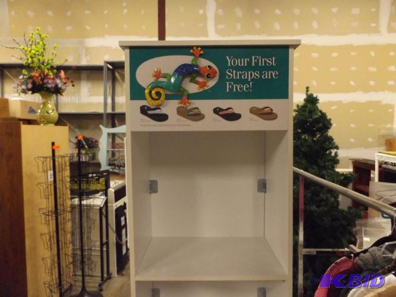 6.5 tall x 18 x 12 shelving unit...