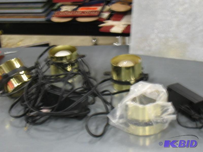 Box of Misc items, lights...