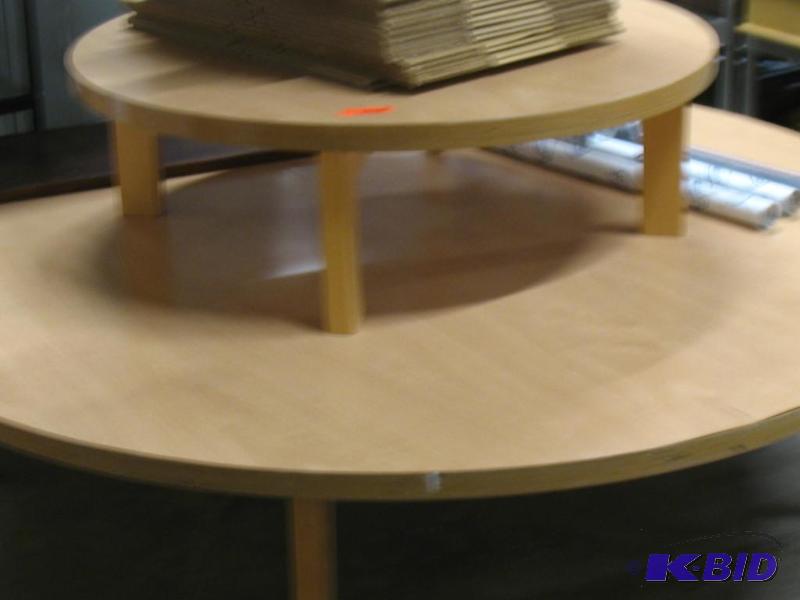 Two Level Round Display Table...