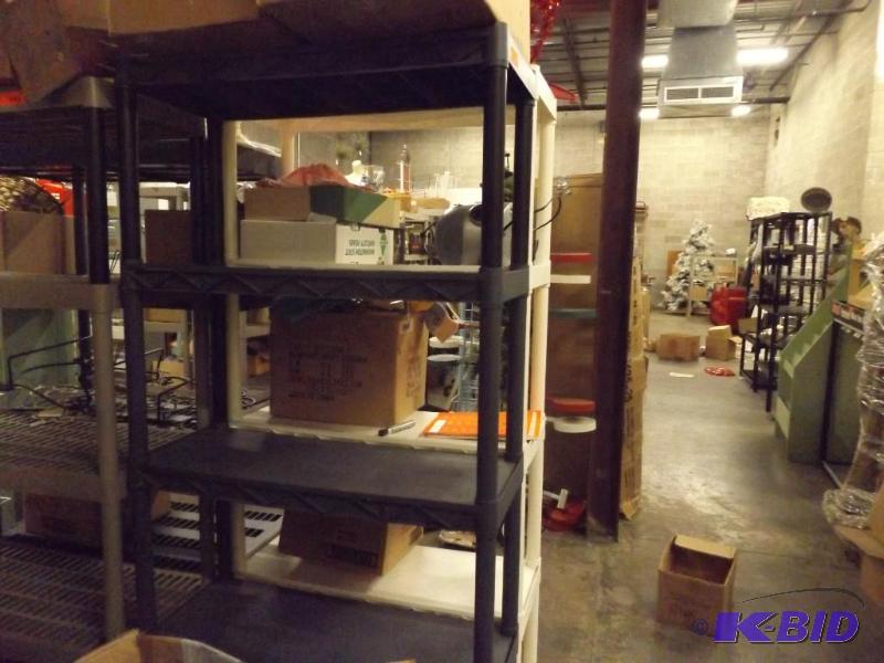 Plastic Shelving Unit, 5 tier...
