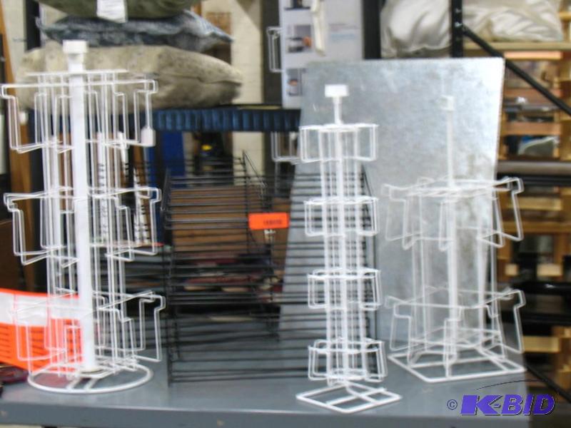 5 Metal Display Stands...