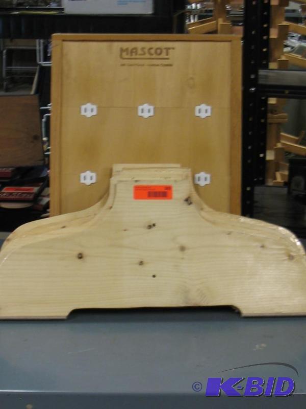 9 place electrical outlet board misc wood pie...