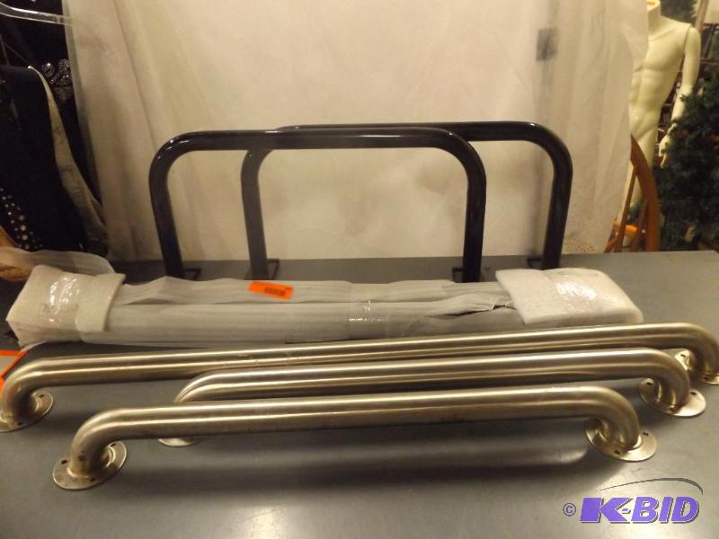 Three Grab Bars and two rails...