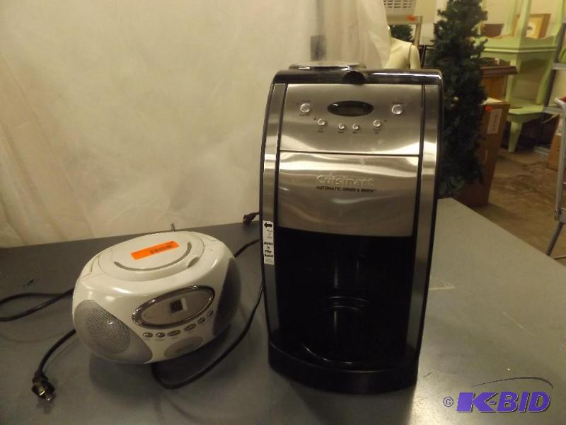 CD Player with AMFM Radio and a Cuisinart Au...