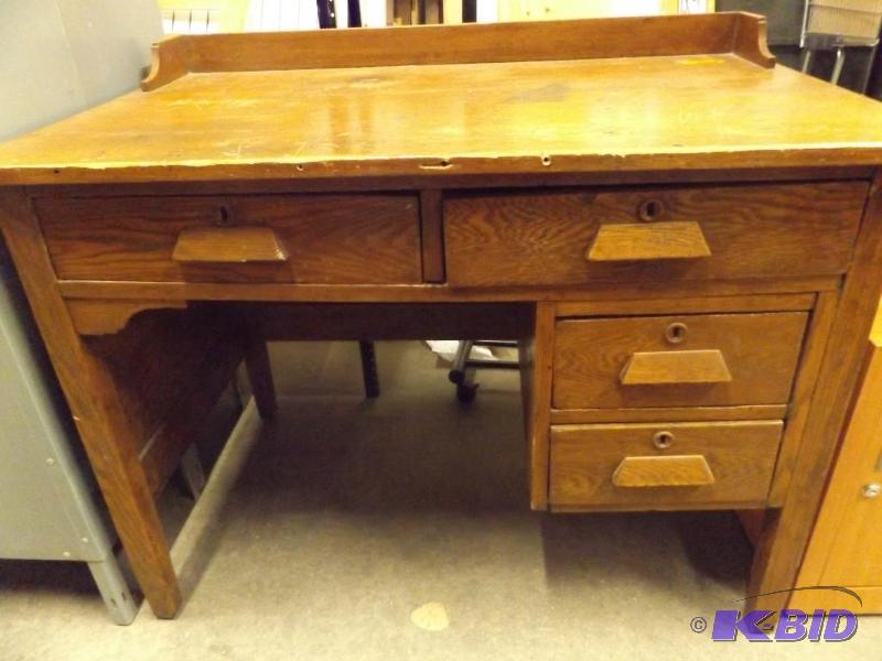 Older Wooden Desk, 30 tall x 40 wide x 25...