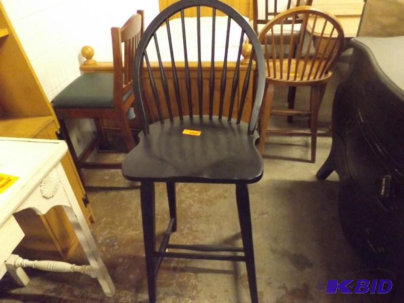 Bar height Wood Chair, 46 tall, seat height...