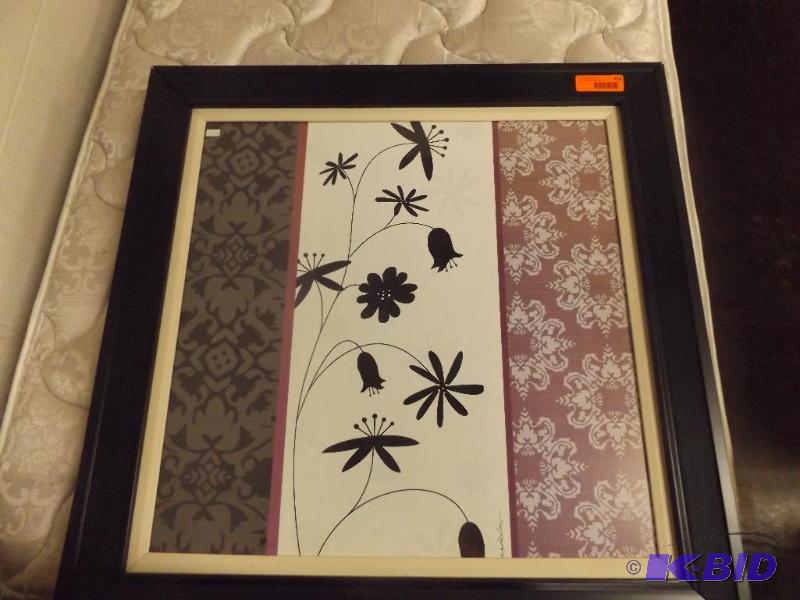 Framed Picture, plastic frame. 29 x 29...