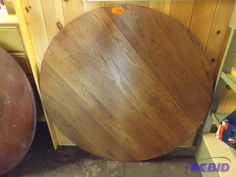 Wood Table Top, 48 diameter...