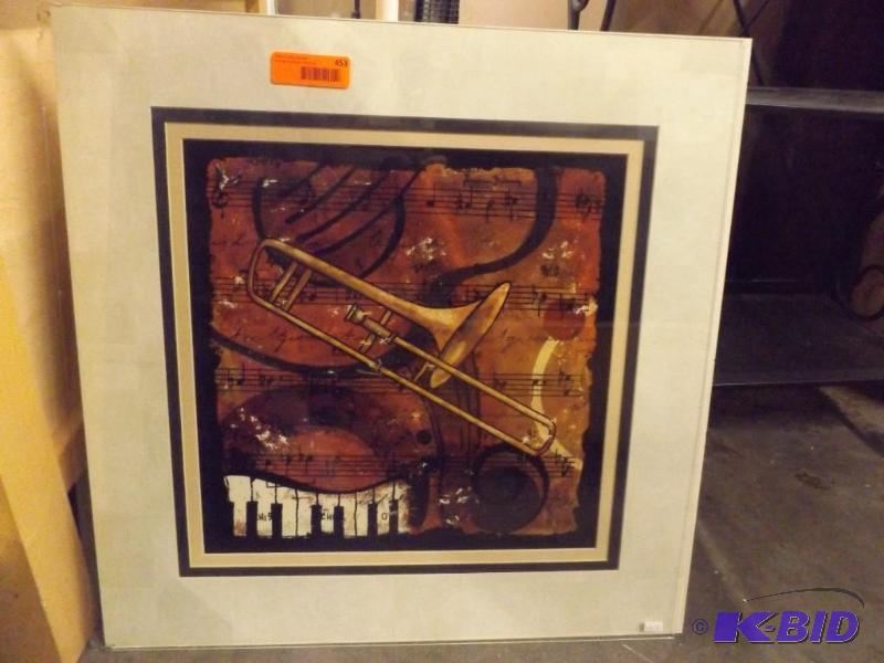 Music Photo, no frame, 24 square...