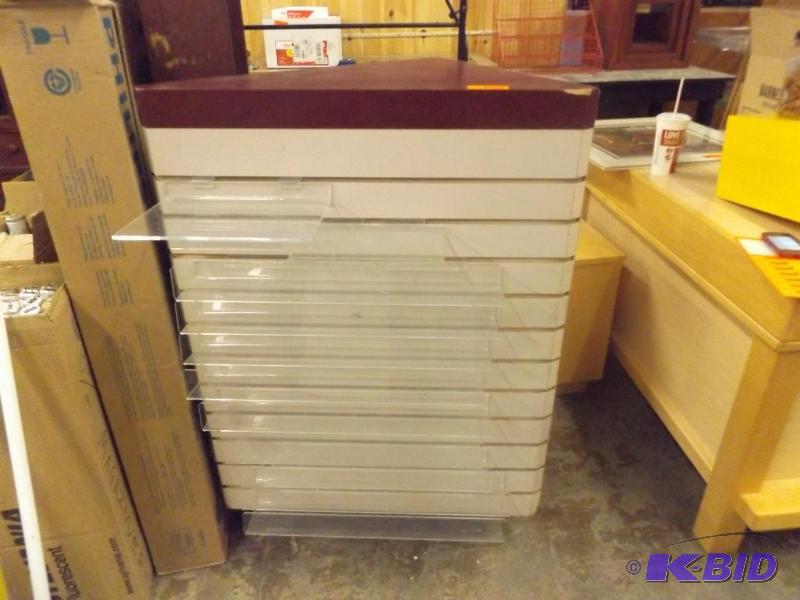 Corner Display Cabinet, 44 tall...