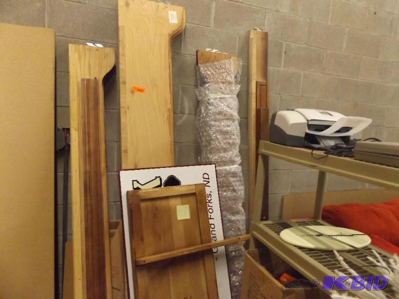 Misc pieces of wood and sign...