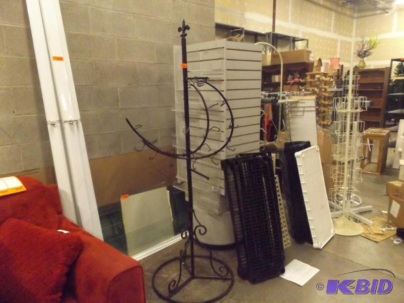 Metal Display rackcoat rack 6 foot tall...
