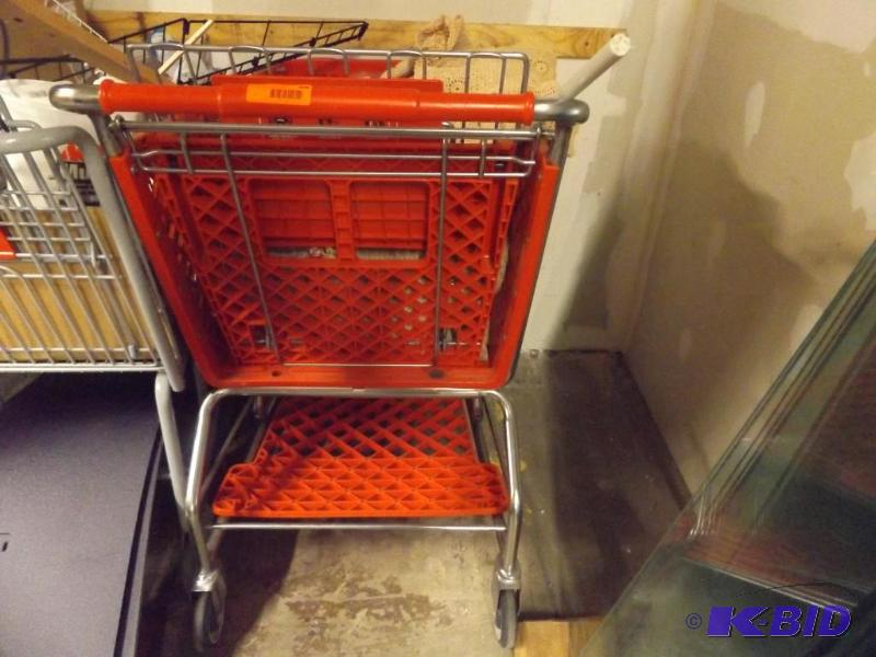 Small Shopping Cart with misc items....