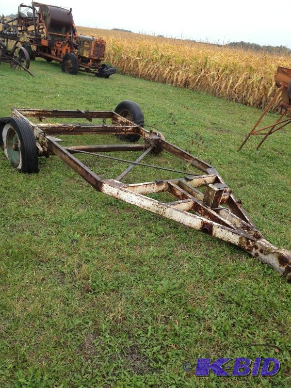 lot 118 image: 2 Axle Trailer Base ...
